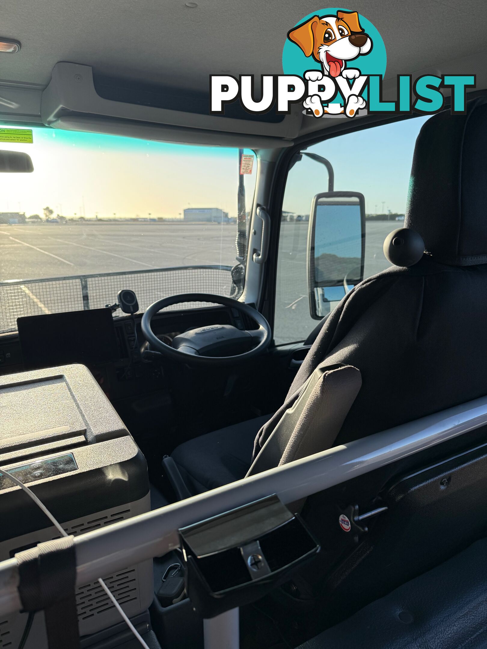2023 Isuzu NPS75-155 Crew Cab AL Grey, 5.2L T/D AMT Chassis extended