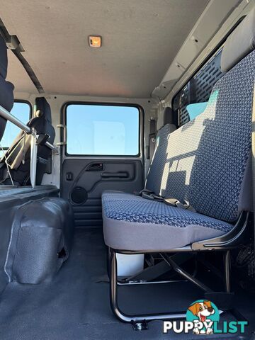 2023 Isuzu NPS75-155 Crew Cab AL Grey, 5.2L T/D AMT Chassis extended