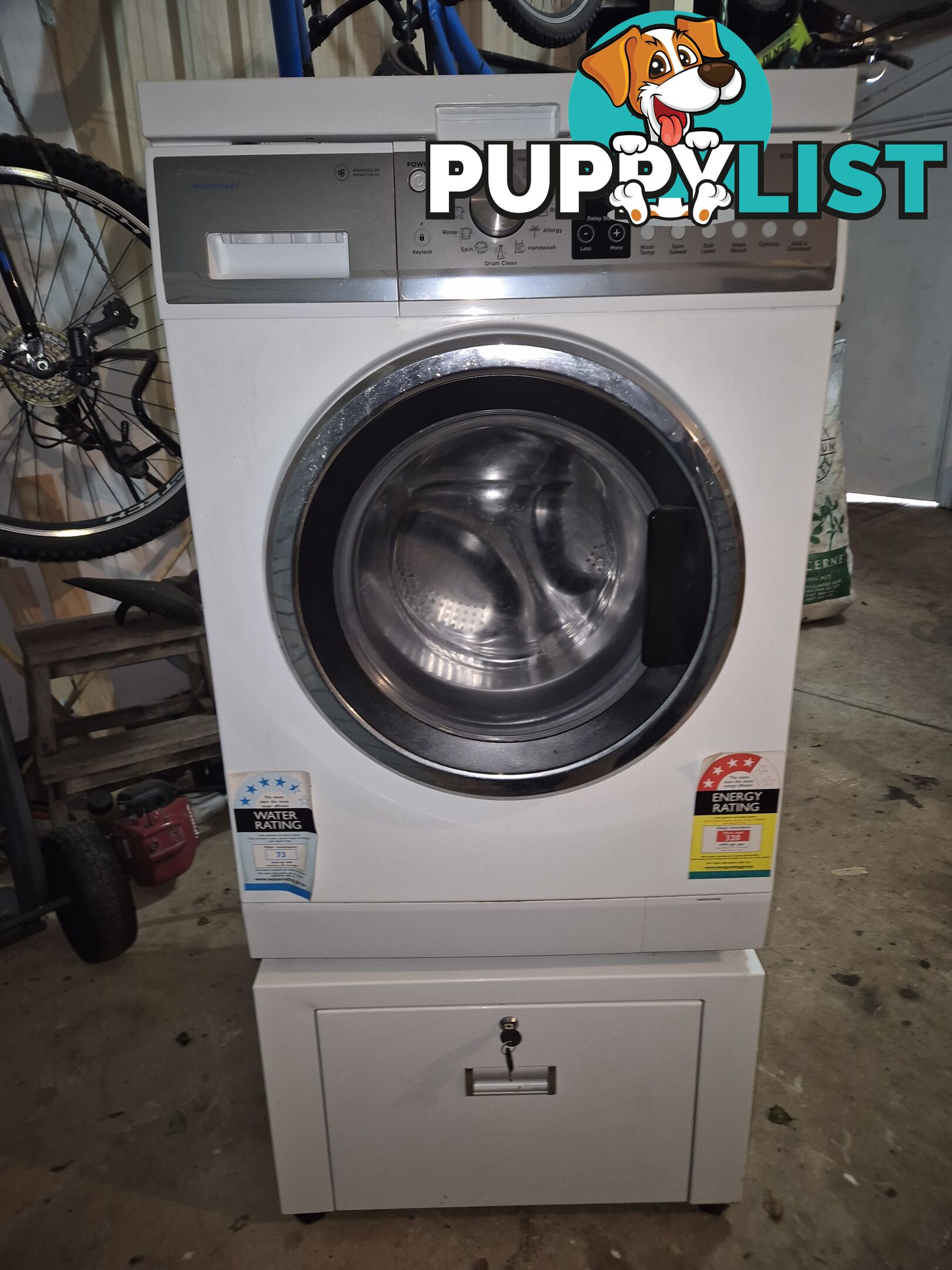 Fisher and Pakel Washsmart 9kg