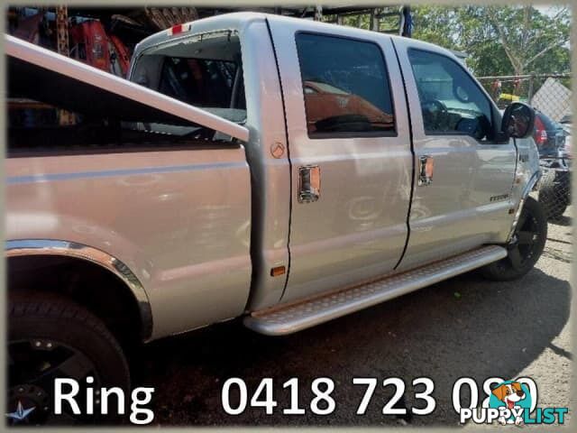 2004 FORD F250 XLT WRECKING. THIS AND OTHER VEHICLES