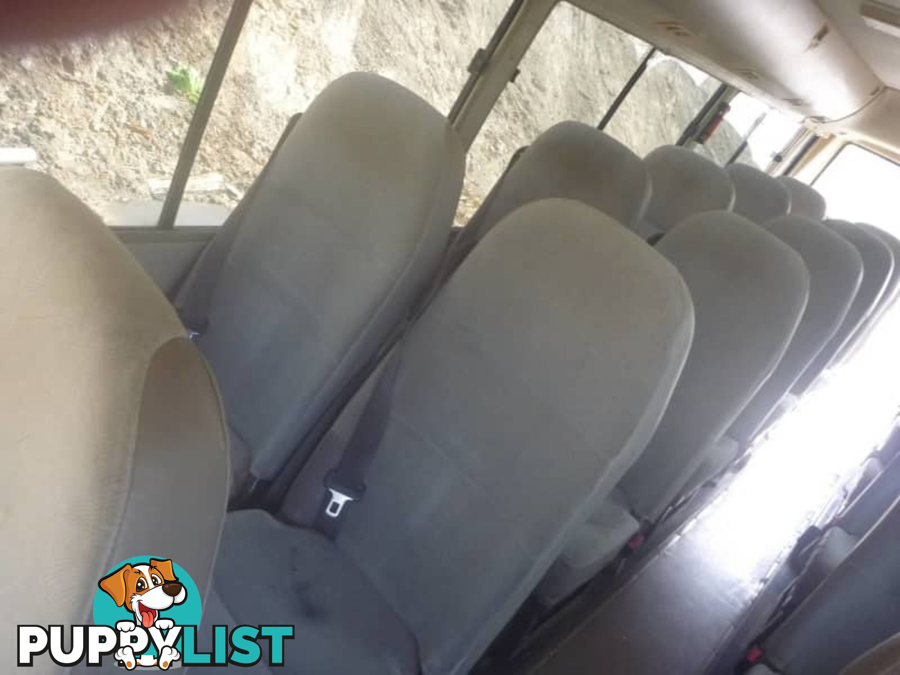 2004 Mitsubishi Rosa Bus White