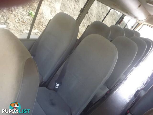 2004 Mitsubishi Rosa Bus White