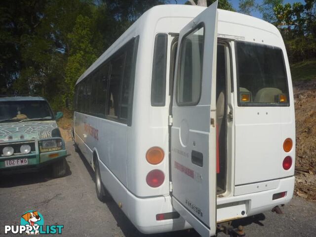 2004 Mitsubishi Rosa Bus White