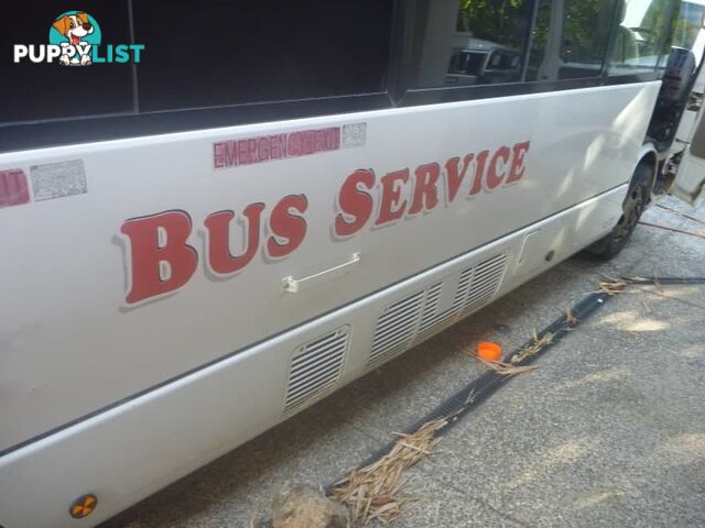 2004 Mitsubishi Rosa Bus White