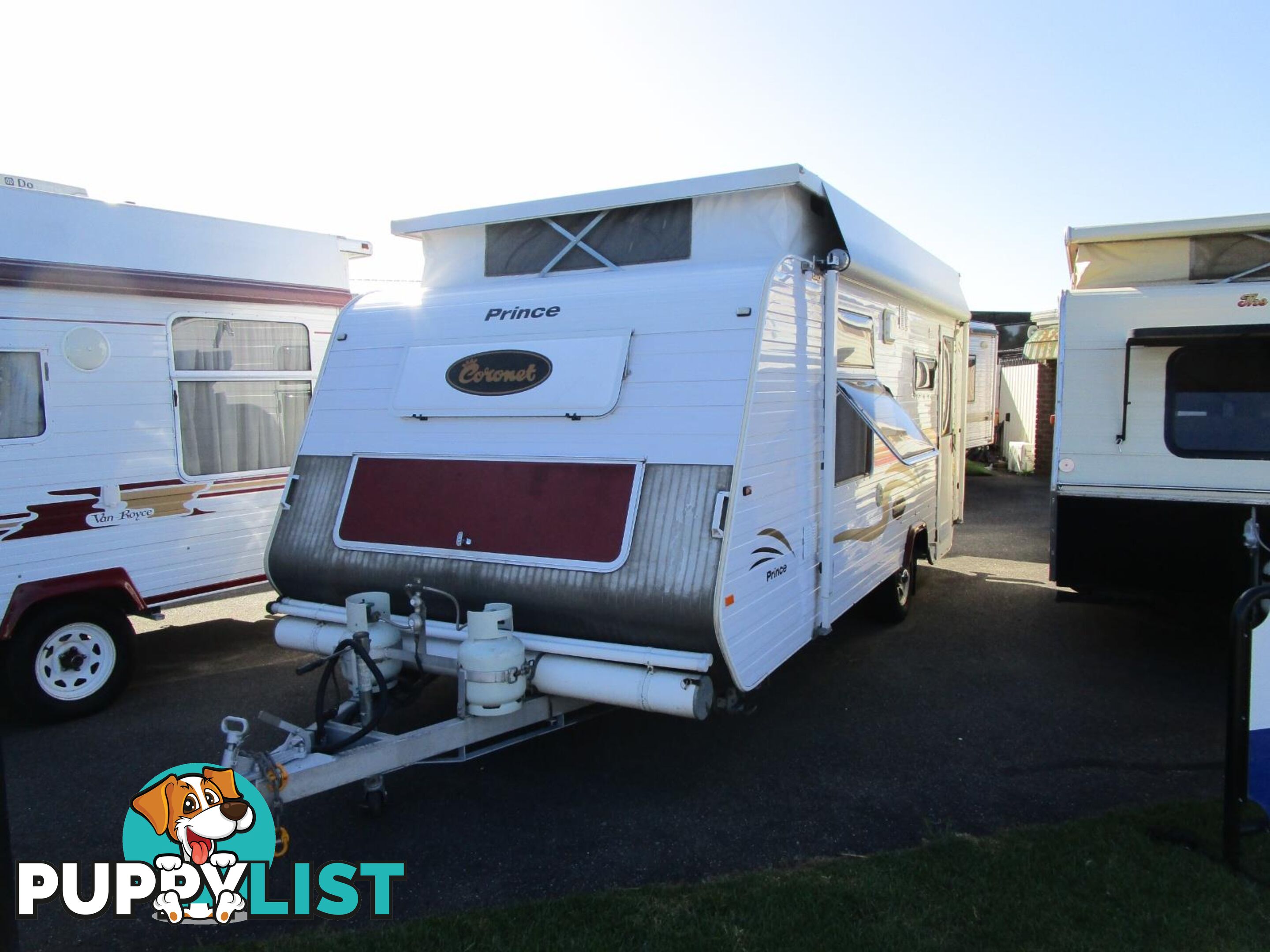 2010 CORONET PRINCE 17ft 6 x 7ft 6  CARAVAN