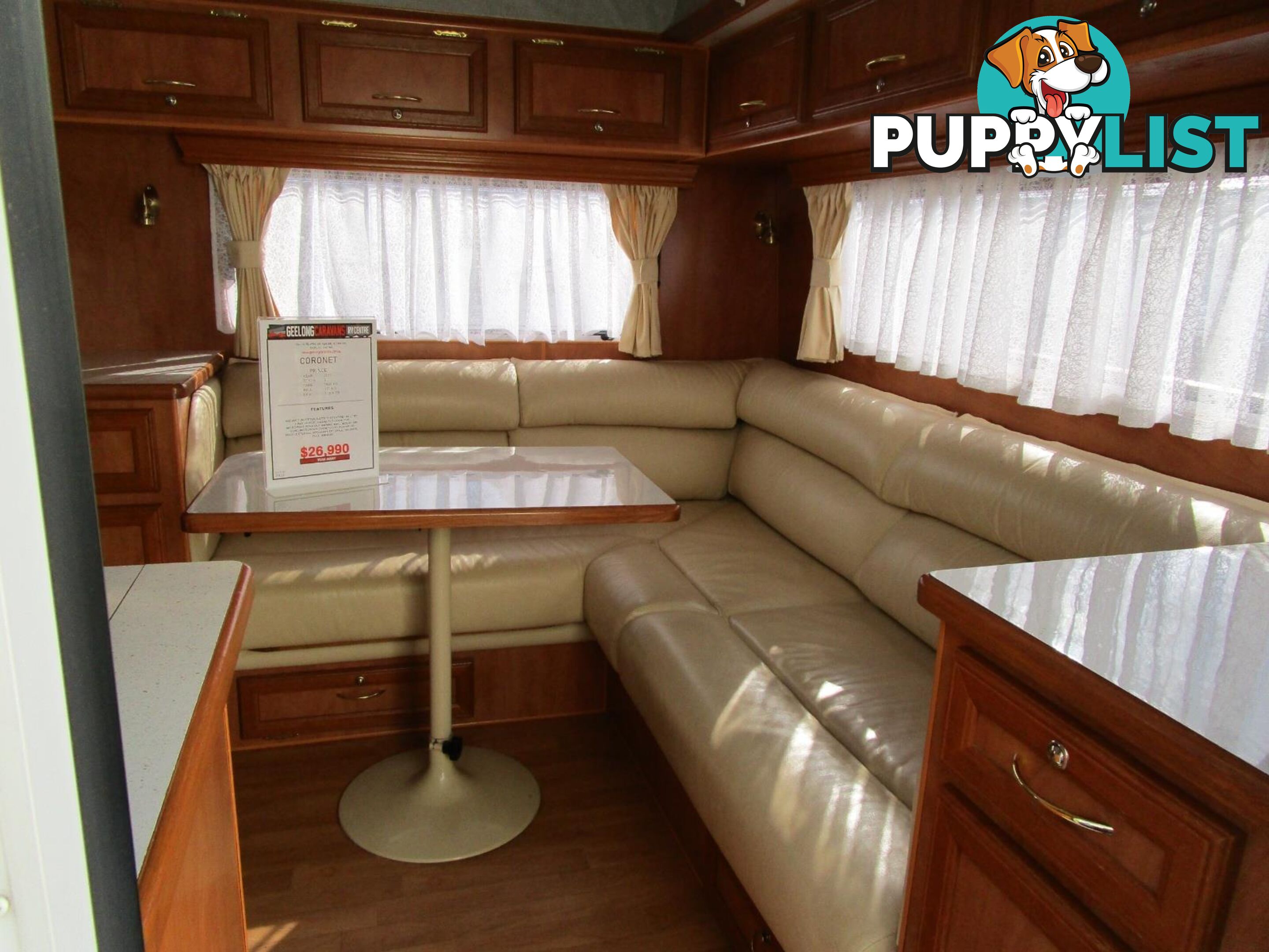 2010 CORONET PRINCE 17ft 6 x 7ft 6  CARAVAN