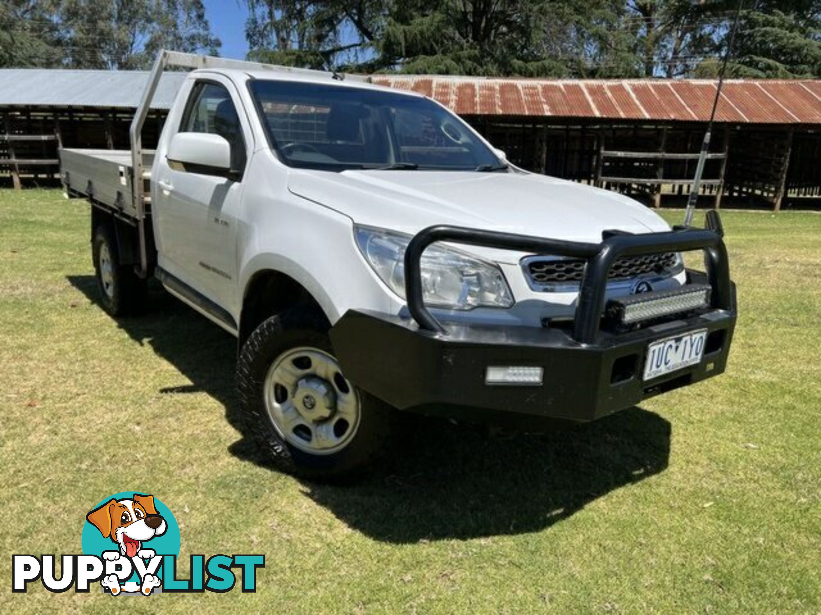 2014 HOLDEN COLORADO RG MY14 LX (4X4) CAB CHASSIS