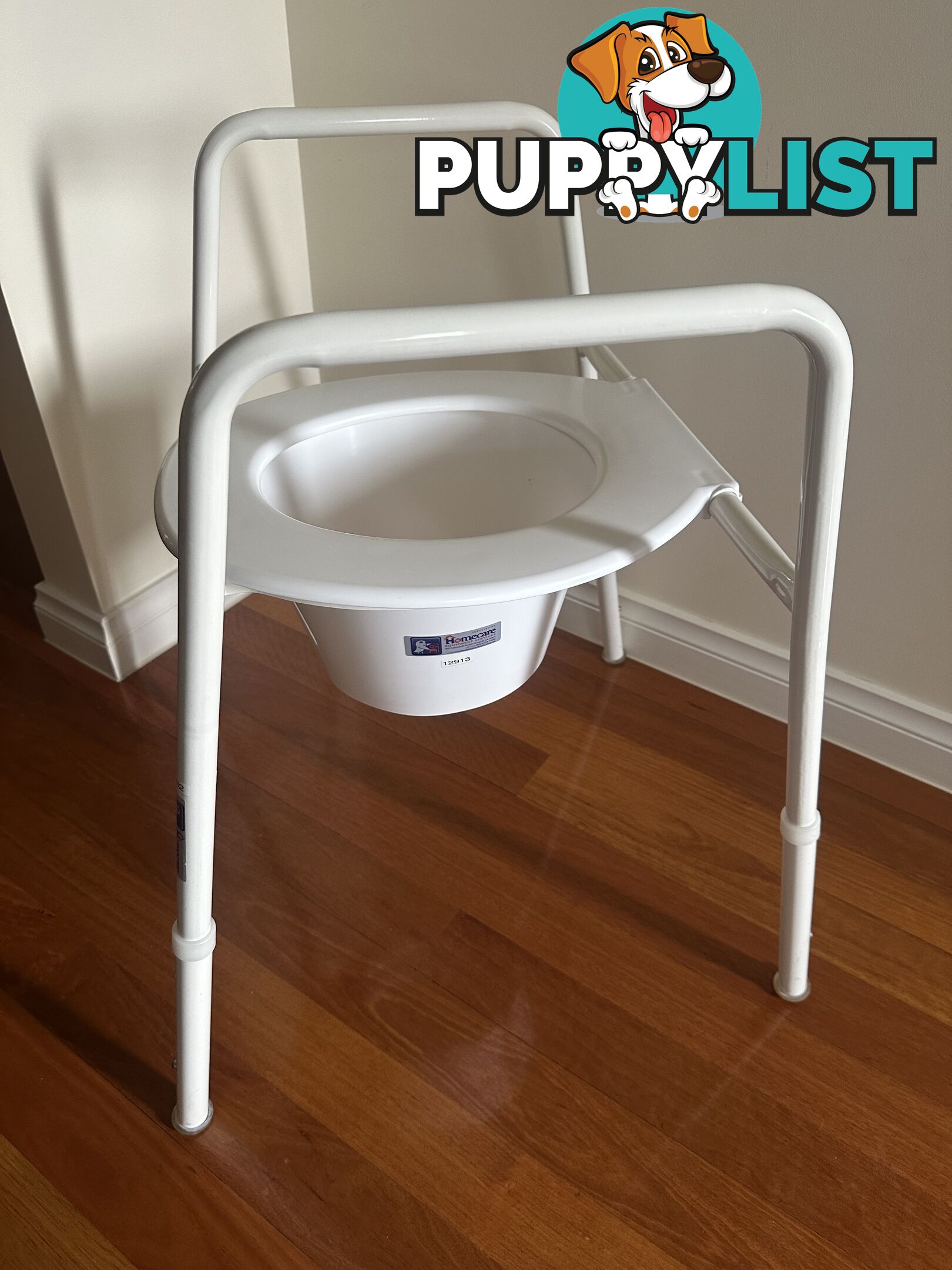 Over toilet seat rails and splash guard