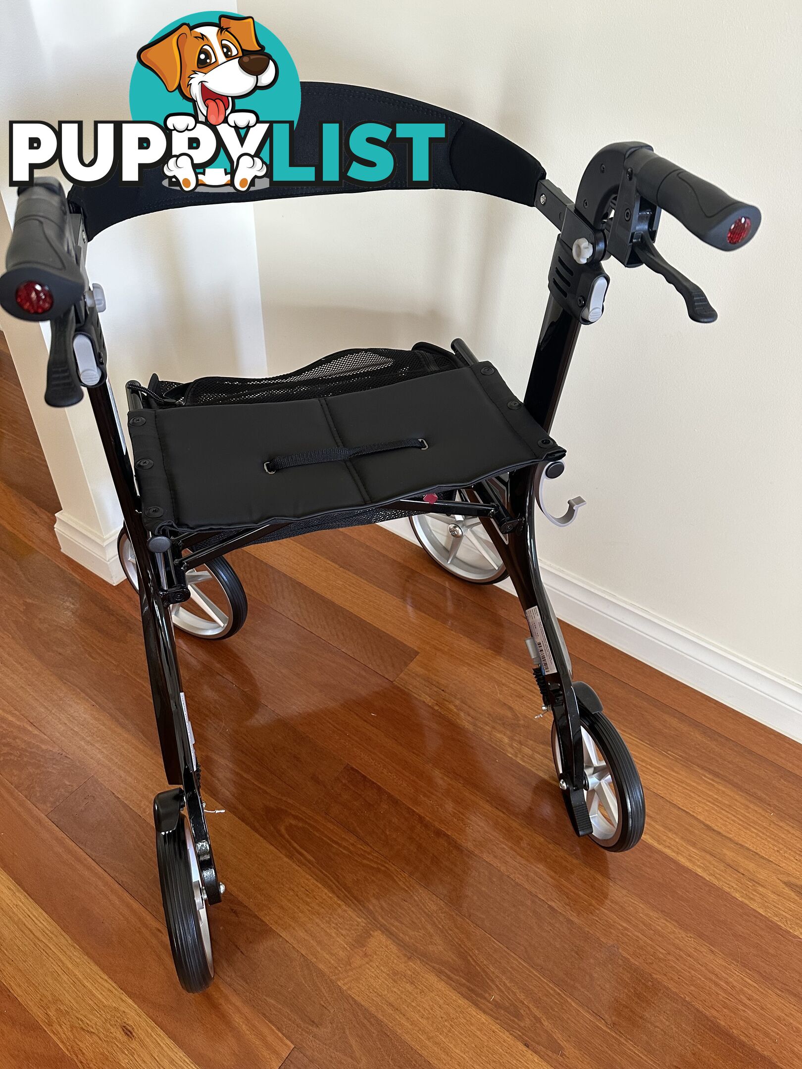 Hero Medical Outdoor Lite Seat Walker (Aluminium) like new