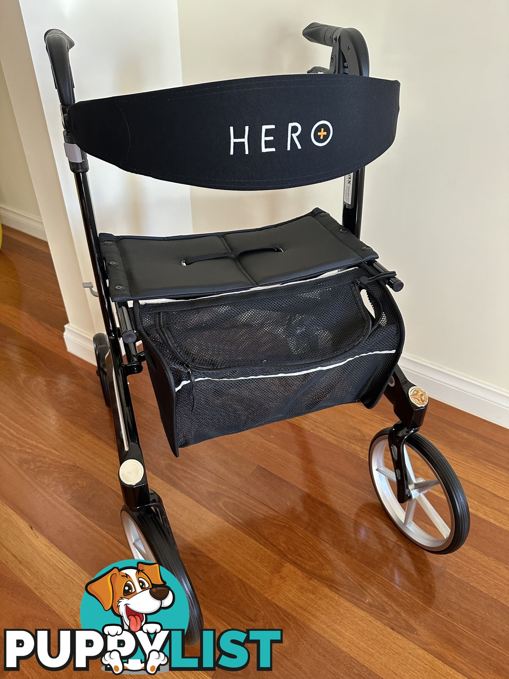 Hero Medical Outdoor Lite Seat Walker (Aluminium) like new