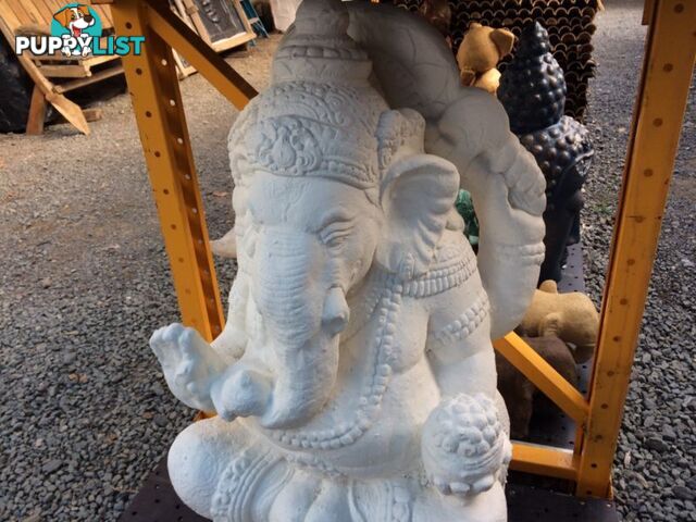 STATUE GANESHA 100cm (GREY/BC)