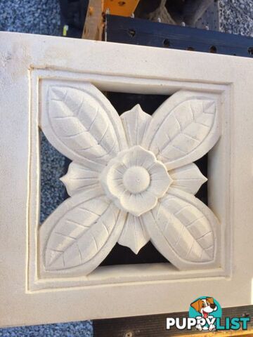 CARVED LIMESTONE TILE DOUBLE SIDED