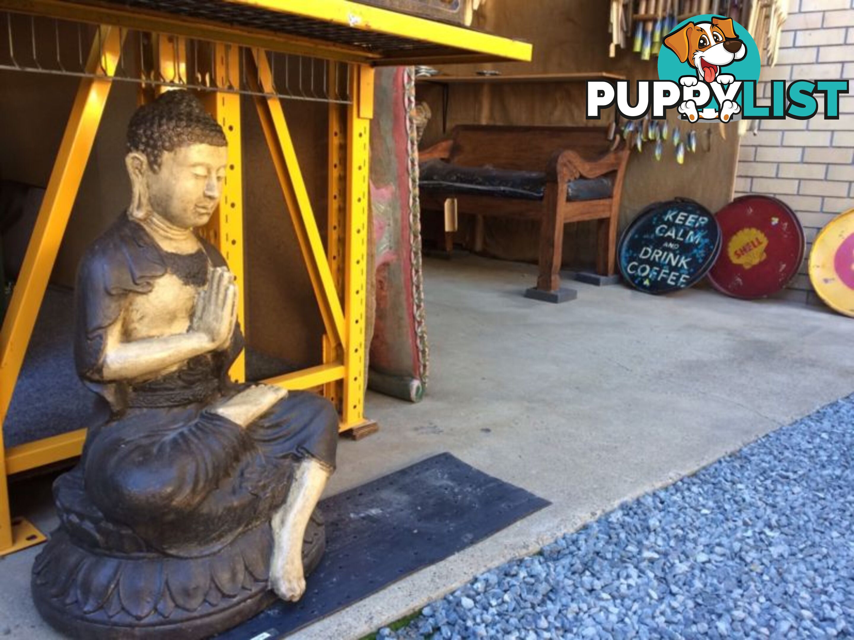 STATUE SITTING BUDDHA THAILAND (AS IS)