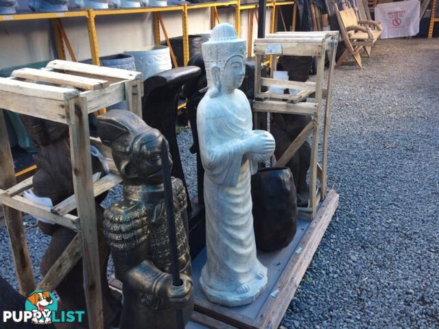 STATUE STANDING THAI BUDDHA WITH BOWL