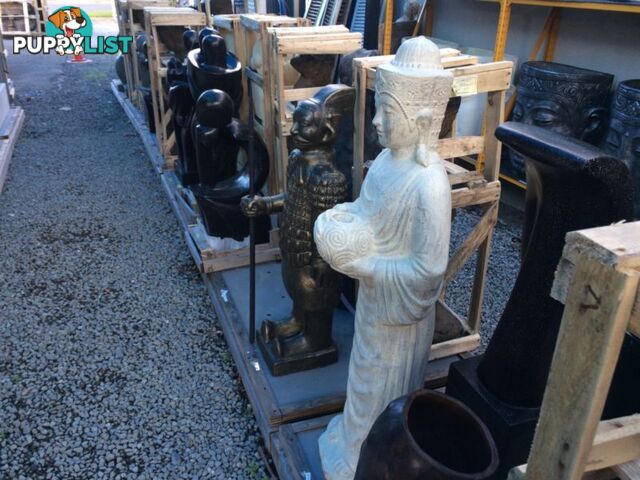 STATUE STANDING THAI BUDDHA WITH BOWL