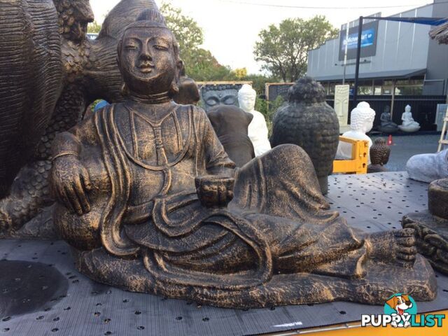 RESTING BUDDHA MAJAPAHIT( BLK GOLD )