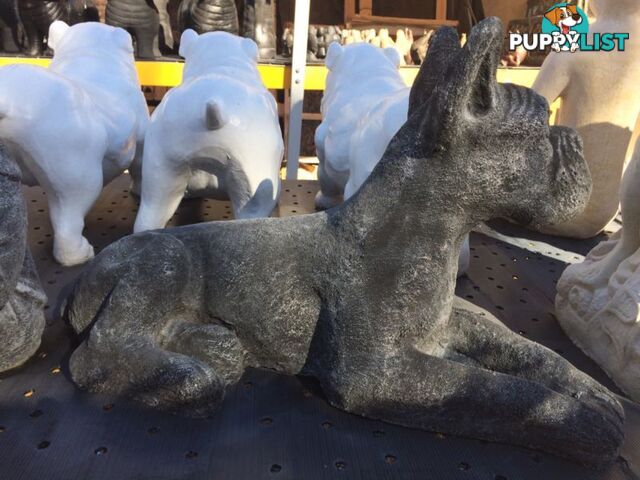 STATUE ANIMAL SLEEPING DOG 60cm (BS)