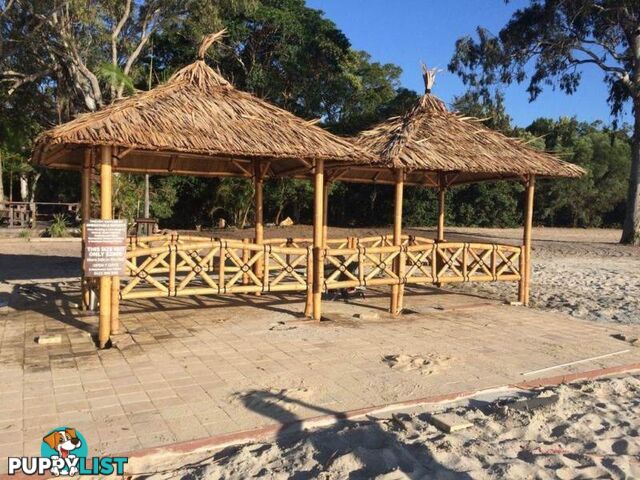 BALI HUT 3m x 3.5m with 3 sides