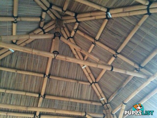 BALI HUT 3m x 3.5m with 3 sides