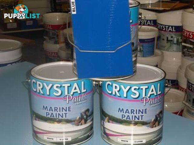 MARINE PAINT 2 X 4 LITRES PLUS 1 X 1 LITRE PICK YOUR COLOURS