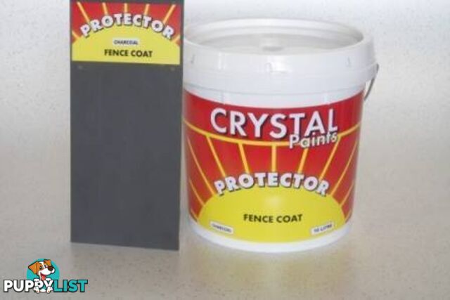 CHARCOAL FENCE PAINT 60 LITRES MATT ACRYLIC