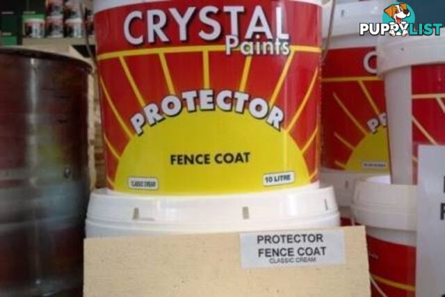 CLASSIC CREAM FENCE PAINT 60 LITRES MATT ACRYLIC