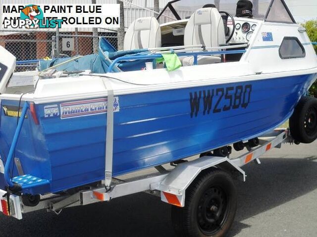 MARINE PAINT 3 X 4 LITRES CANS 1 PAC POLY YOUR COLOUR CHOICE