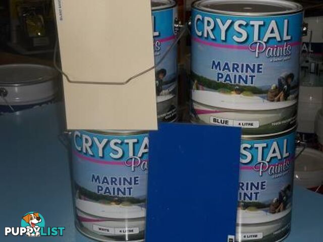 MARINE PAINT 4 X 4 LITRES 3 X 1 LITRE AUSTRALIAN MADE I PAC