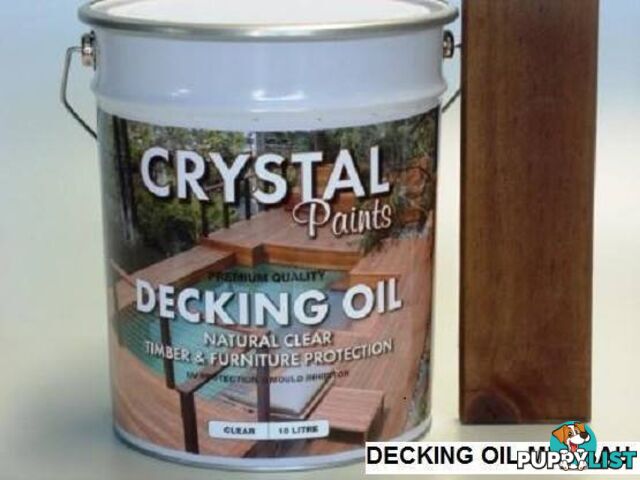 MERBAU DECKING OIL 10 X 10 LITRE PREMIUM AUSTRALIAN MADE