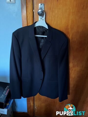 Men’s Black Two-Button Blazer – Ideal for Business or Casual Wear