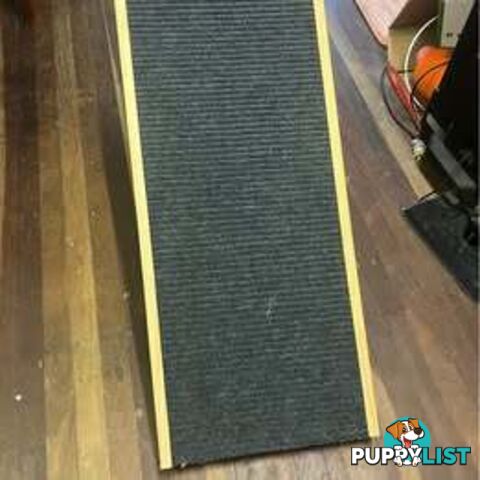 Foldable Pet Ramp with Textured Surface – Adjustable for Comfortable Pet Use