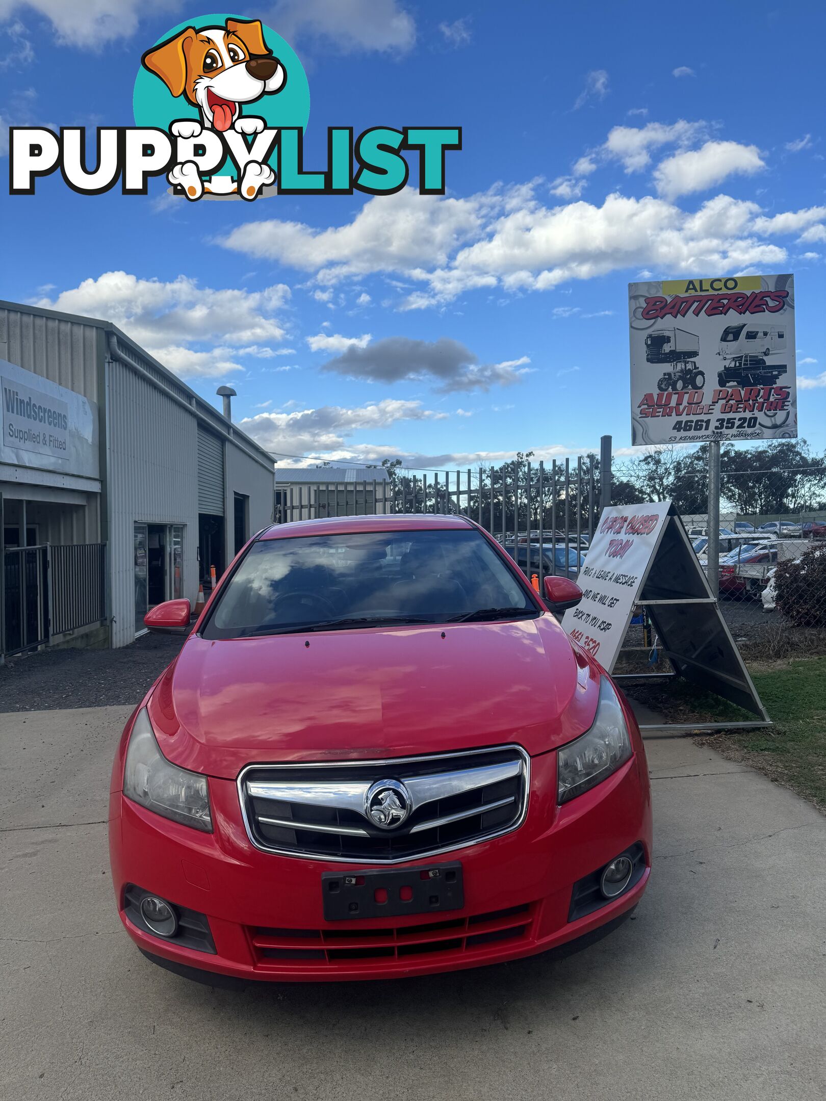 2009 Holden Cruze JG Sedan Manual