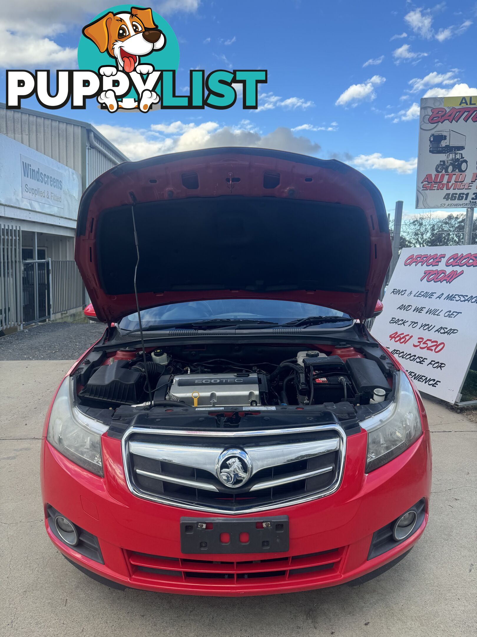 2009 Holden Cruze JG Sedan Manual