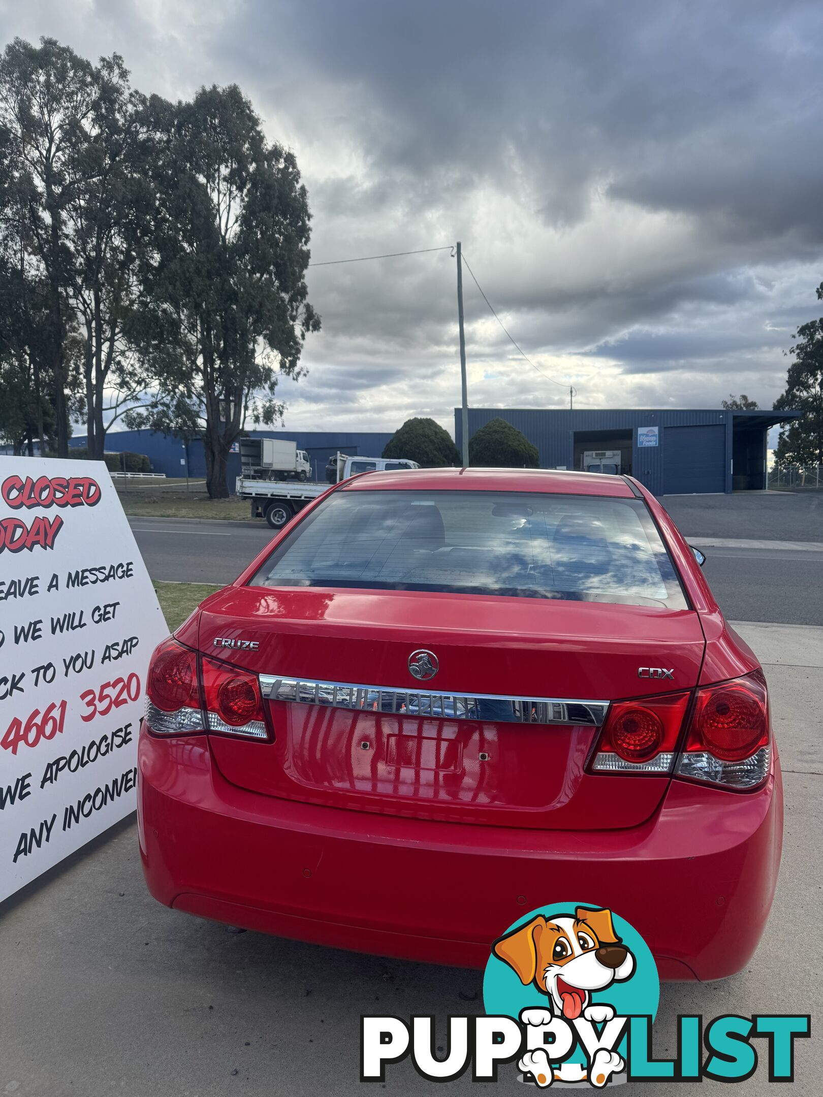 2009 Holden Cruze JG Sedan Manual