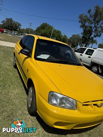 2001 Hyundai Accent LC Hatchback Manual