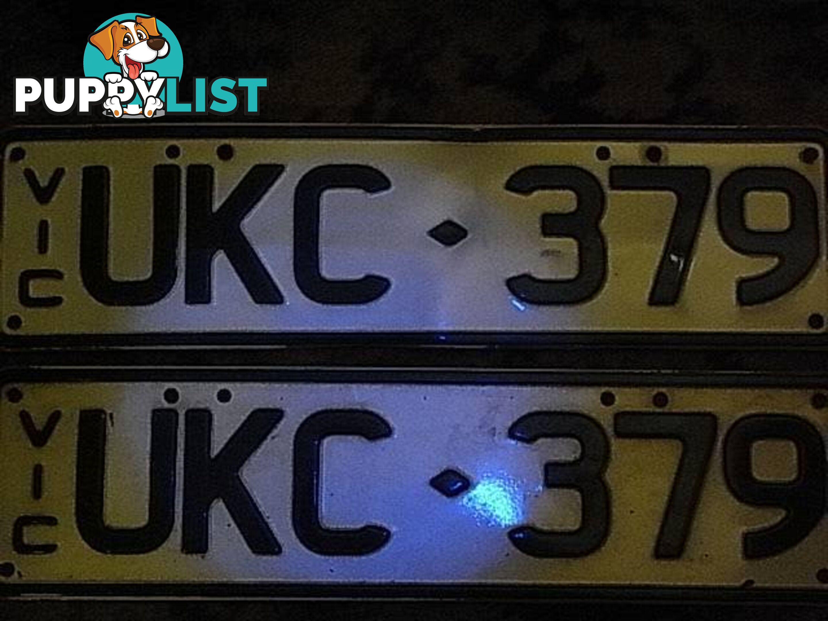 victroian slim line registration plates pickup or post 11,99