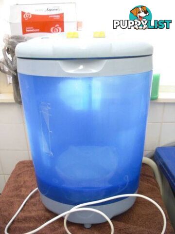 MOBILE WASHING MACHINE... 4KG. 240 VOLT SIZE 650 X 350 X 300 MM