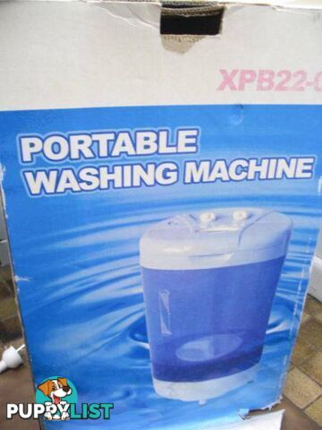 MOBILE WASHING MACHINE... 4KG. 240 VOLT SIZE 650 X 350 X 300 MM