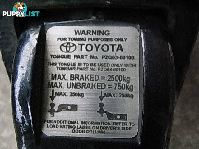 TOYOTA PRADO - PZQ64-60100 and TONGUE Part No - PZQ63-60100. pic