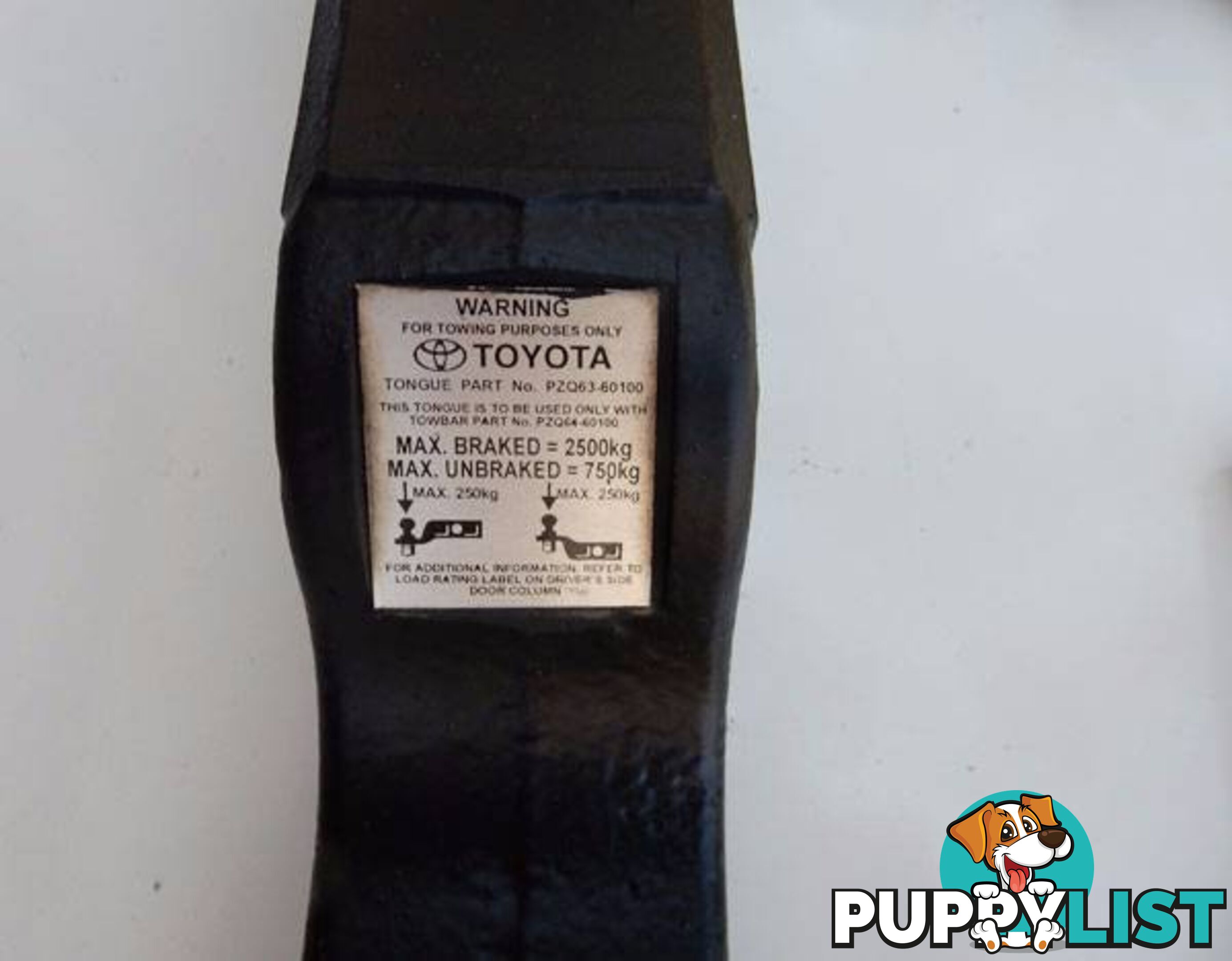 TOYOTA PRADO - PZQ64-60100 and TONGUE Part No - PZQ63-60100. pic