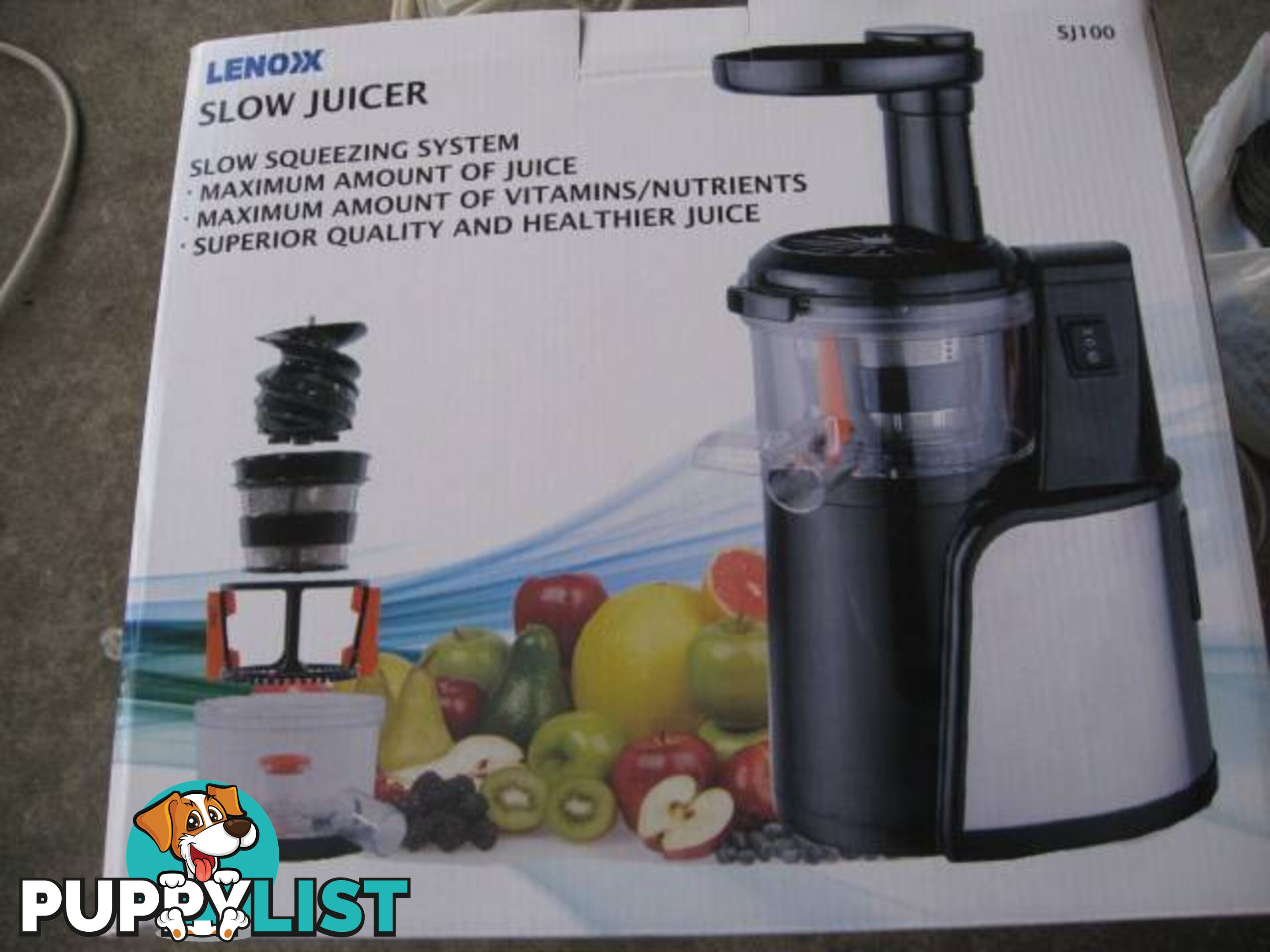 Cold Press Juicer Slow Juicer Premium Brand NEW