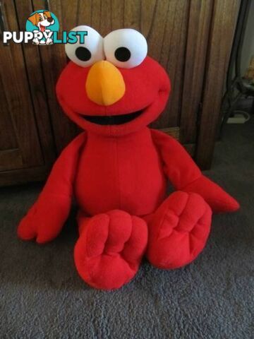 ELMO...elmo....huge TALKING Elmo....original item , Fisher Price