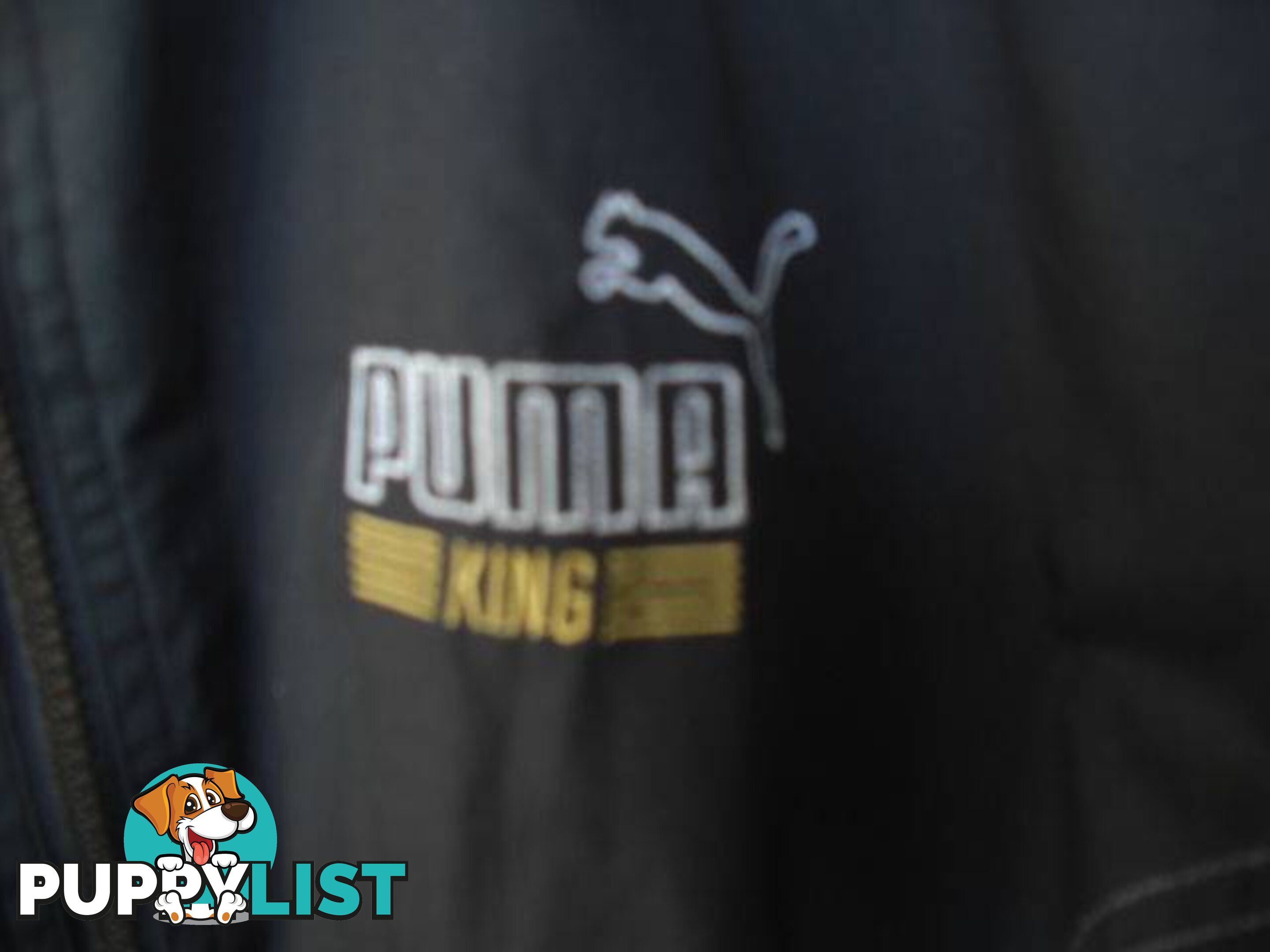 PUMA KING SPICER COLLINGWOOD AFL TRAINING JACKET 4XL