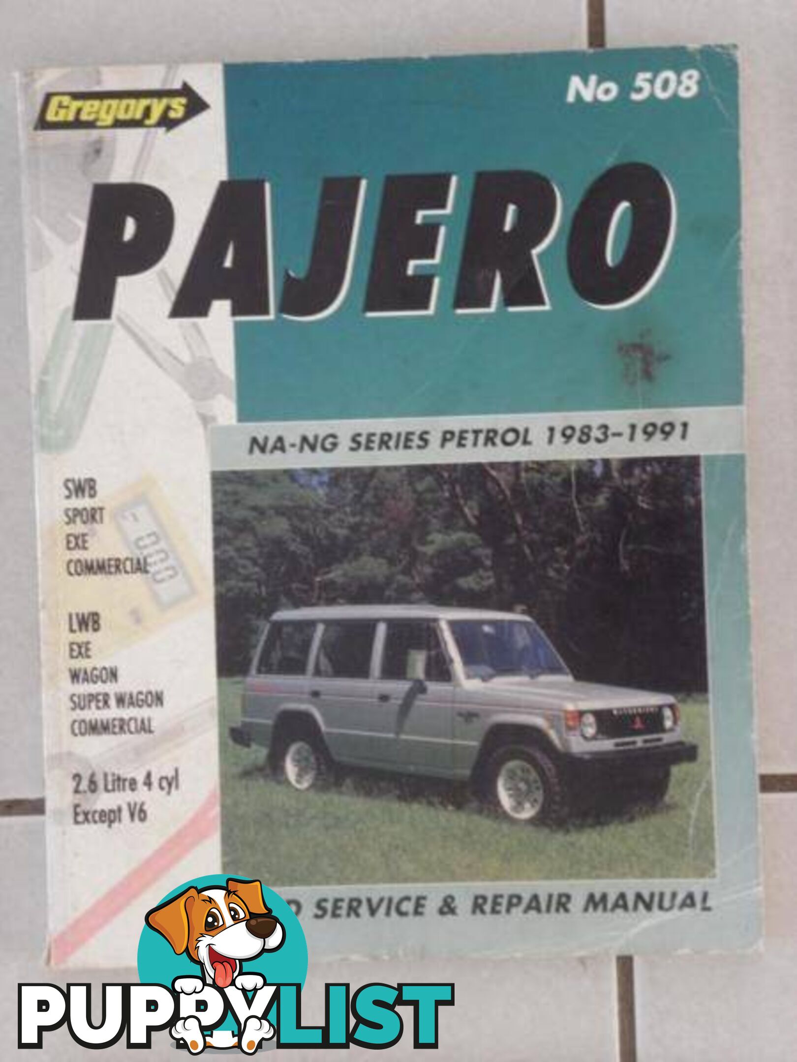 Gregory's Pajero 83 to 91 Service & Repair Manual