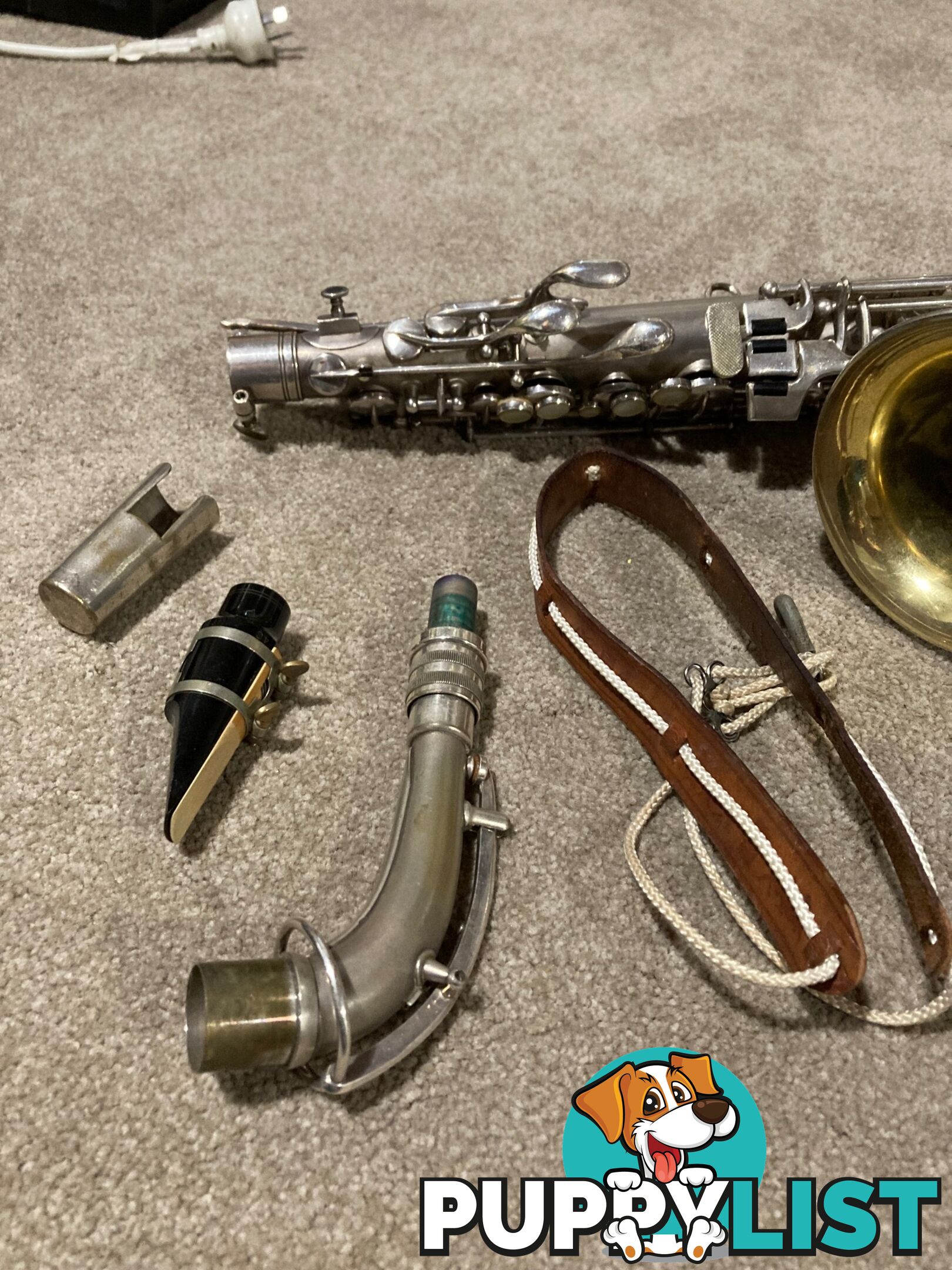 C.C. Conn Ltd vintage saxophone - about 1924 - in original case.