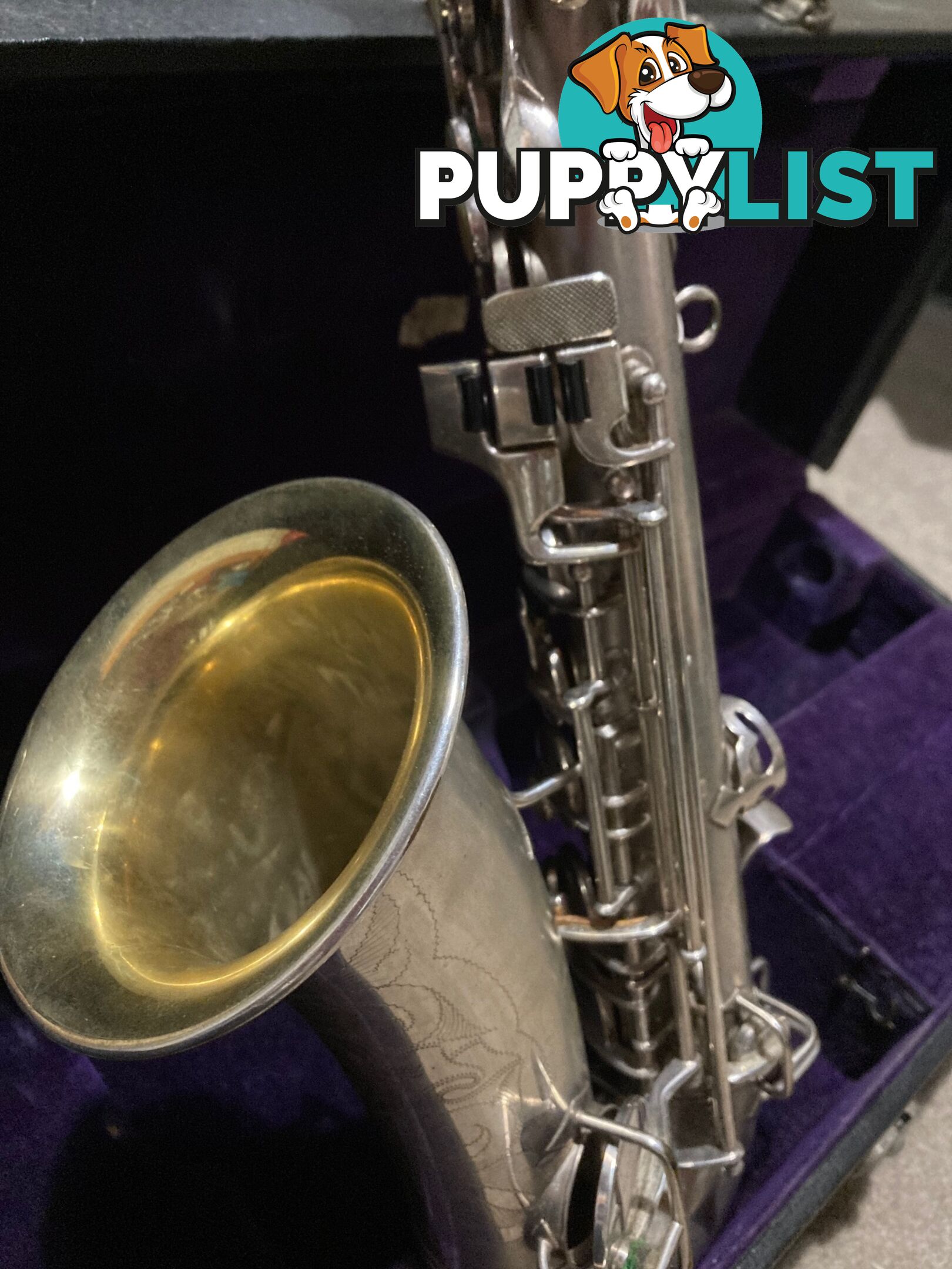 C.C. Conn Ltd vintage saxophone - about 1924 - in original case.