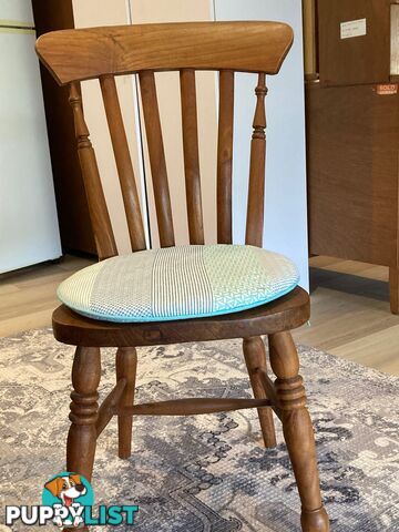 TEAK DINING TABLE and 8 matching chairs
