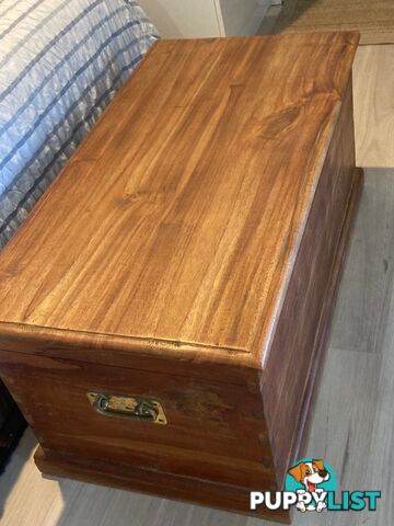 TEAK DINING TABLE and 8 matching chairs