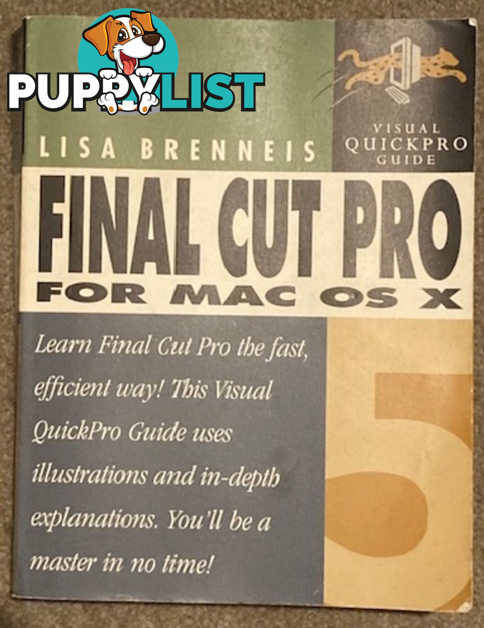 Final Cut Pro 4 video editing - all disks - plus Visual QUICKPRO Guide Book