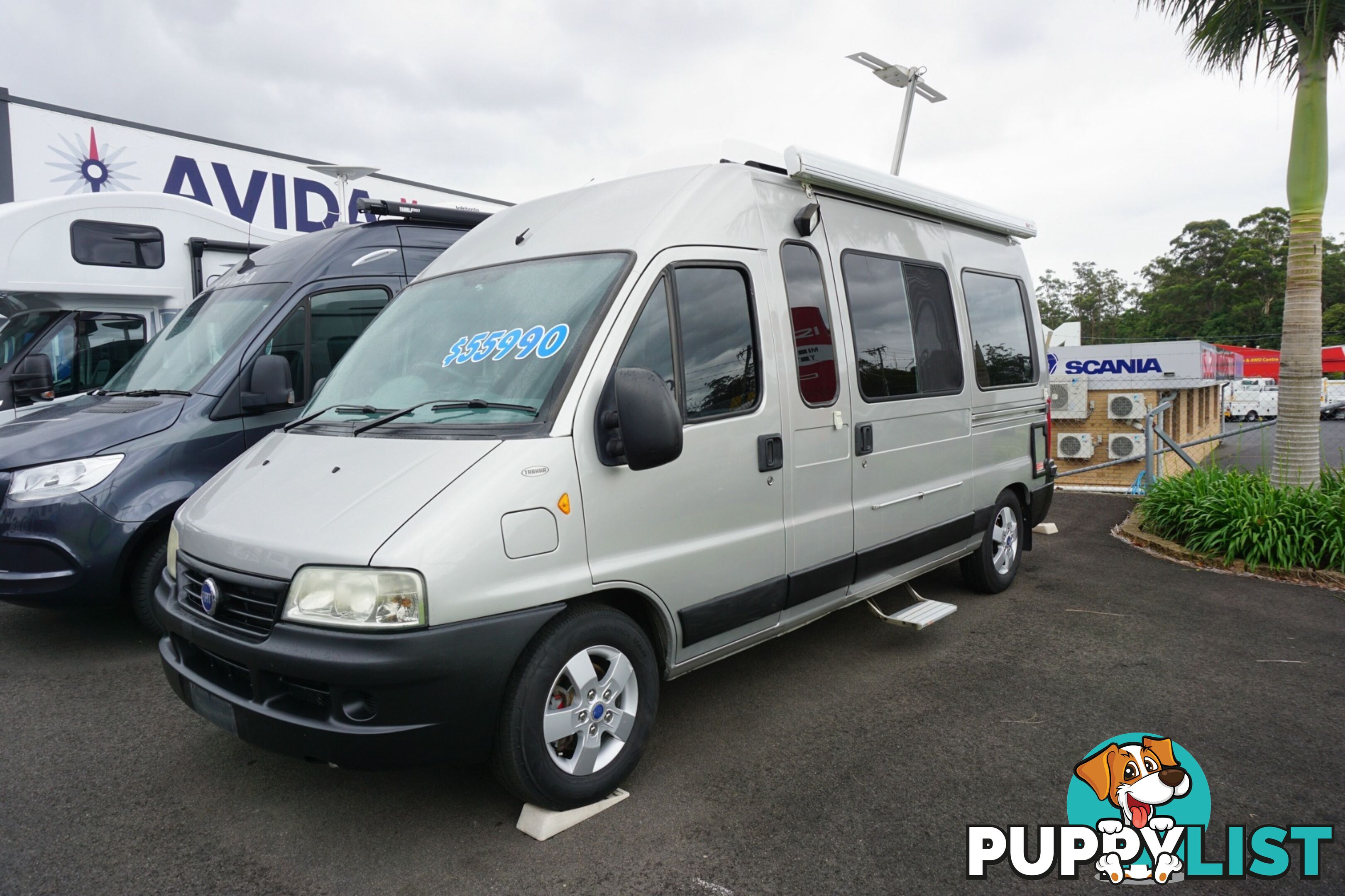 2004 FIAT TRAKKA CAMPERVAN